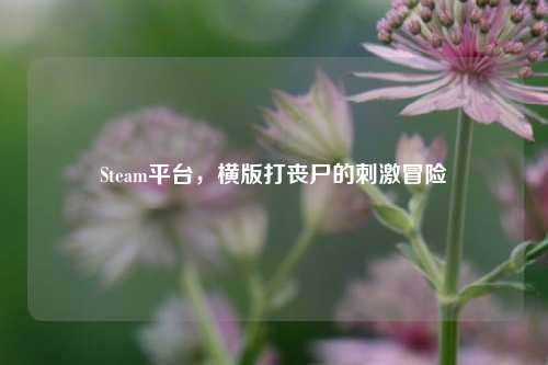 Steam平台，横版打丧尸的刺激冒险