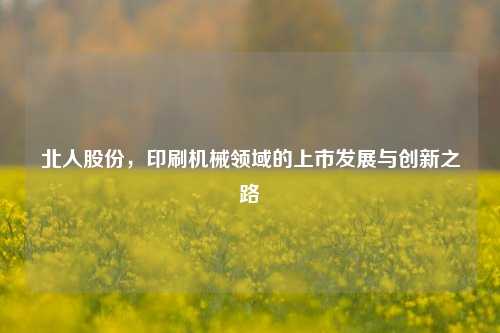 北人股份，印刷机械领域的上市发展与创新之路