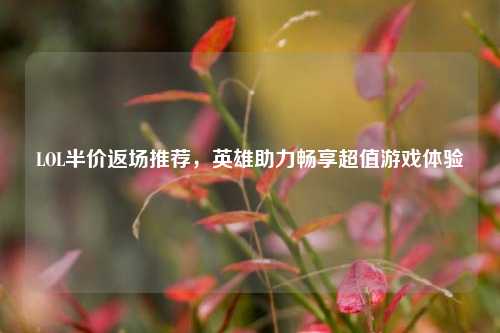 LOL半价返场推荐，英雄助力畅享超值游戏体验