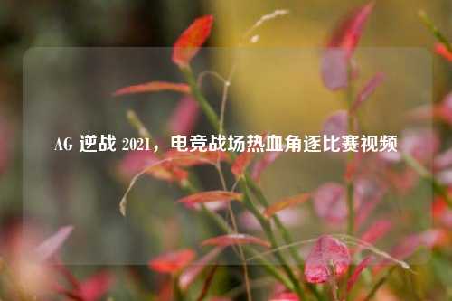 AG 逆战 2021，电竞战场热血角逐比赛视频