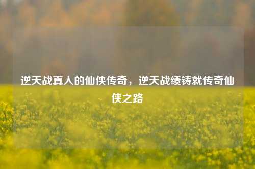 逆天战真人的仙侠传奇,逆天战绩铸就传奇仙侠之路