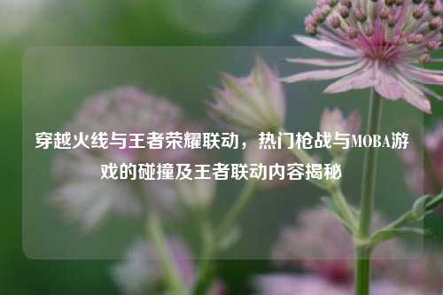 穿越火线与王者荣耀联动，热门枪战与MOBA游戏的碰撞及王者联动内容揭秘