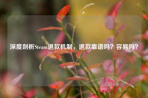 深度剖析Steam退款机制，退款靠谱吗？容易吗？