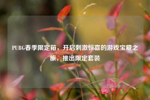 PUBG春季限定箱,开启刺激惊喜的游戏宝藏之旅,推出限定套装