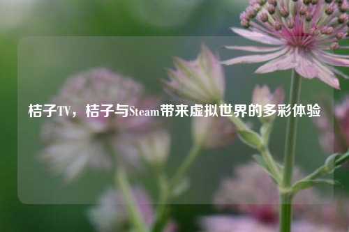 桔子TV，桔子与Steam带来虚拟世界的多彩体验