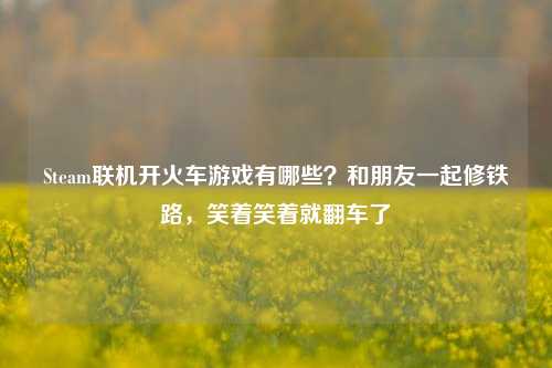Steam联机开火车游戏有哪些？和朋友一起修铁路，笑着笑着就翻车了