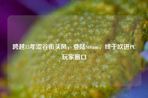 跨越15年涩谷街头风,登陆Steam,终于吹进PC玩家窗口